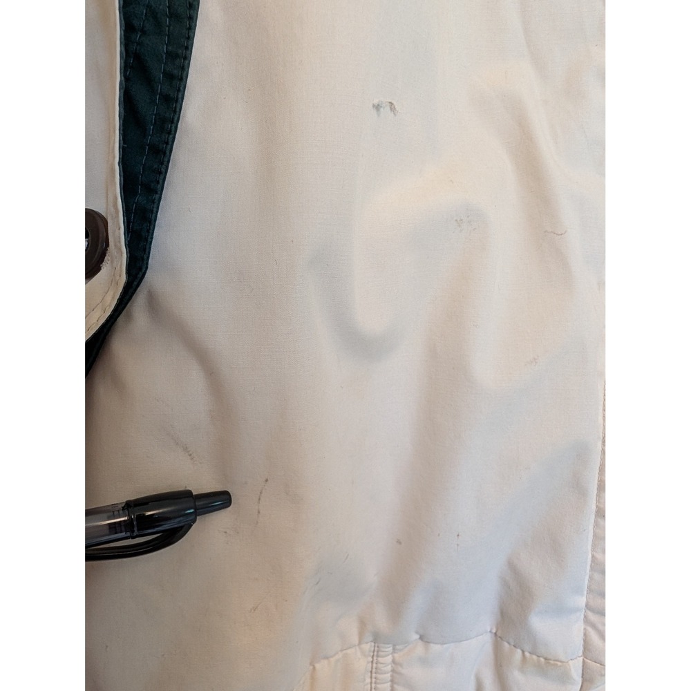Vintage London Fog Harrington Bomber Jacket Zip Out Liner Beige Mens Size Large - Picture 7 of 13